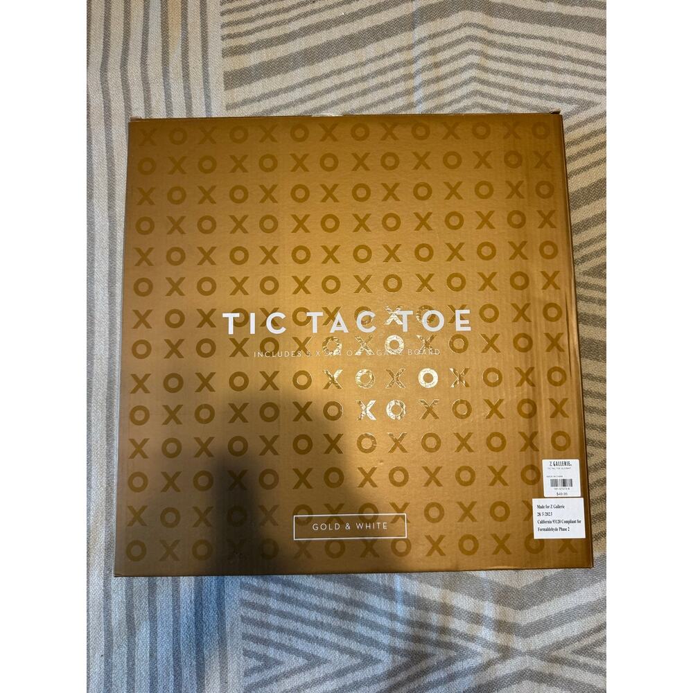 New Big Tic Tac Toe - Z Galleria Decor - Picture 2 of 4